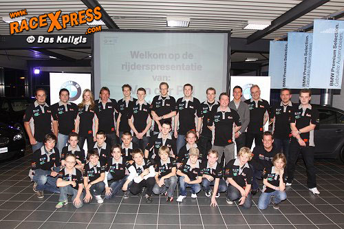 Line-up Van der Pol Kart Racing 2010